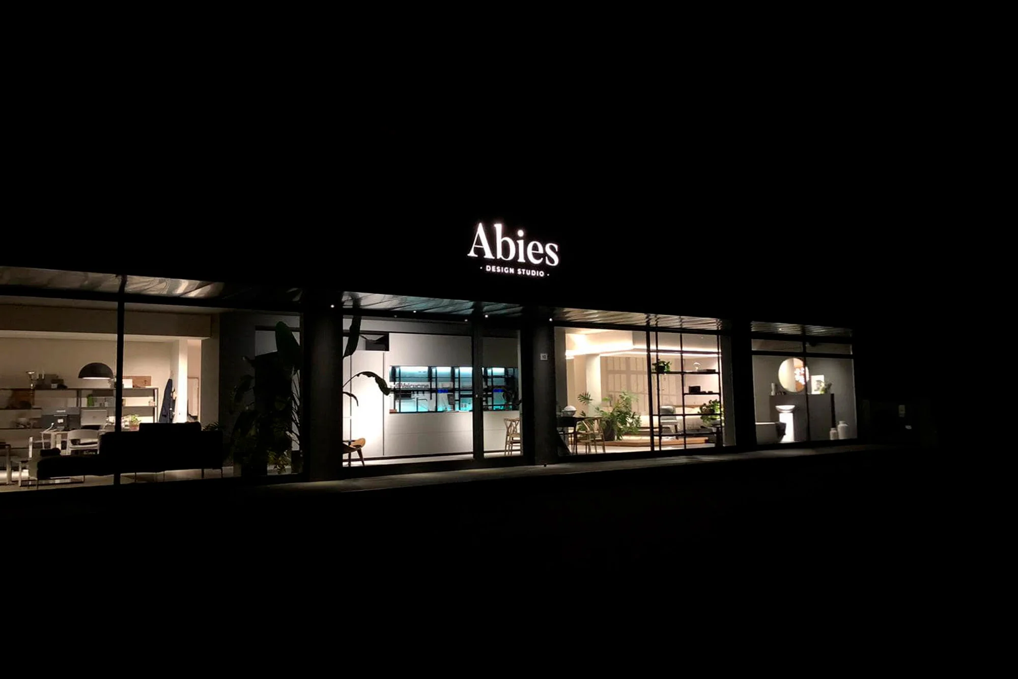 ABIES homepage showroom