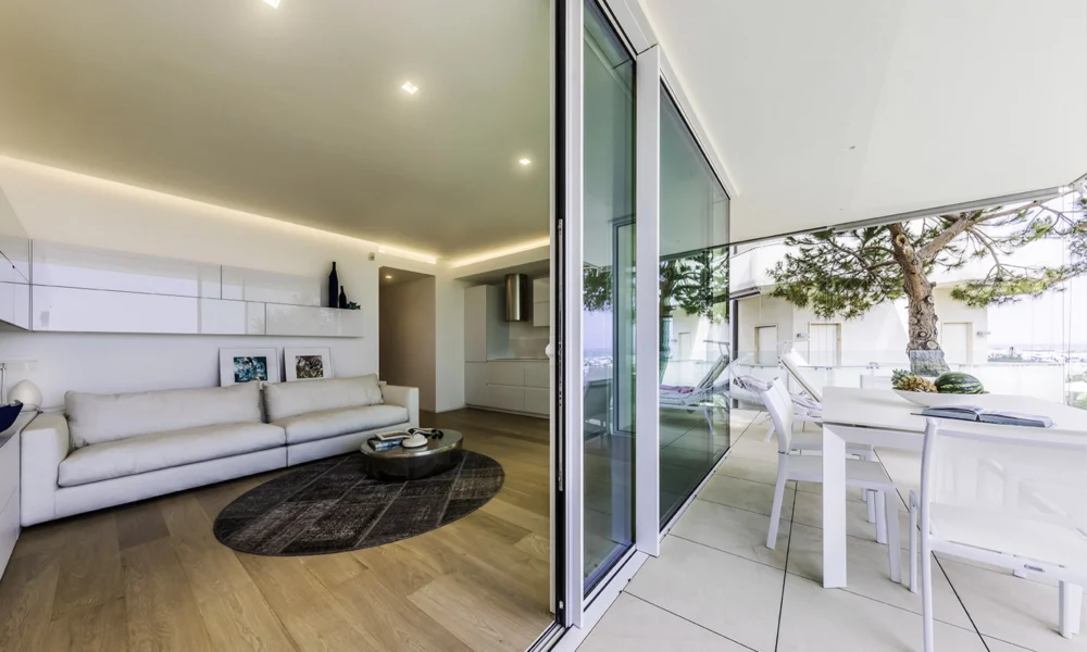 ABIES realizzazioe progetto di inteior design residenziale residenza fronte mare